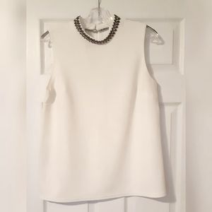 WD.NY stud-embellished blouse